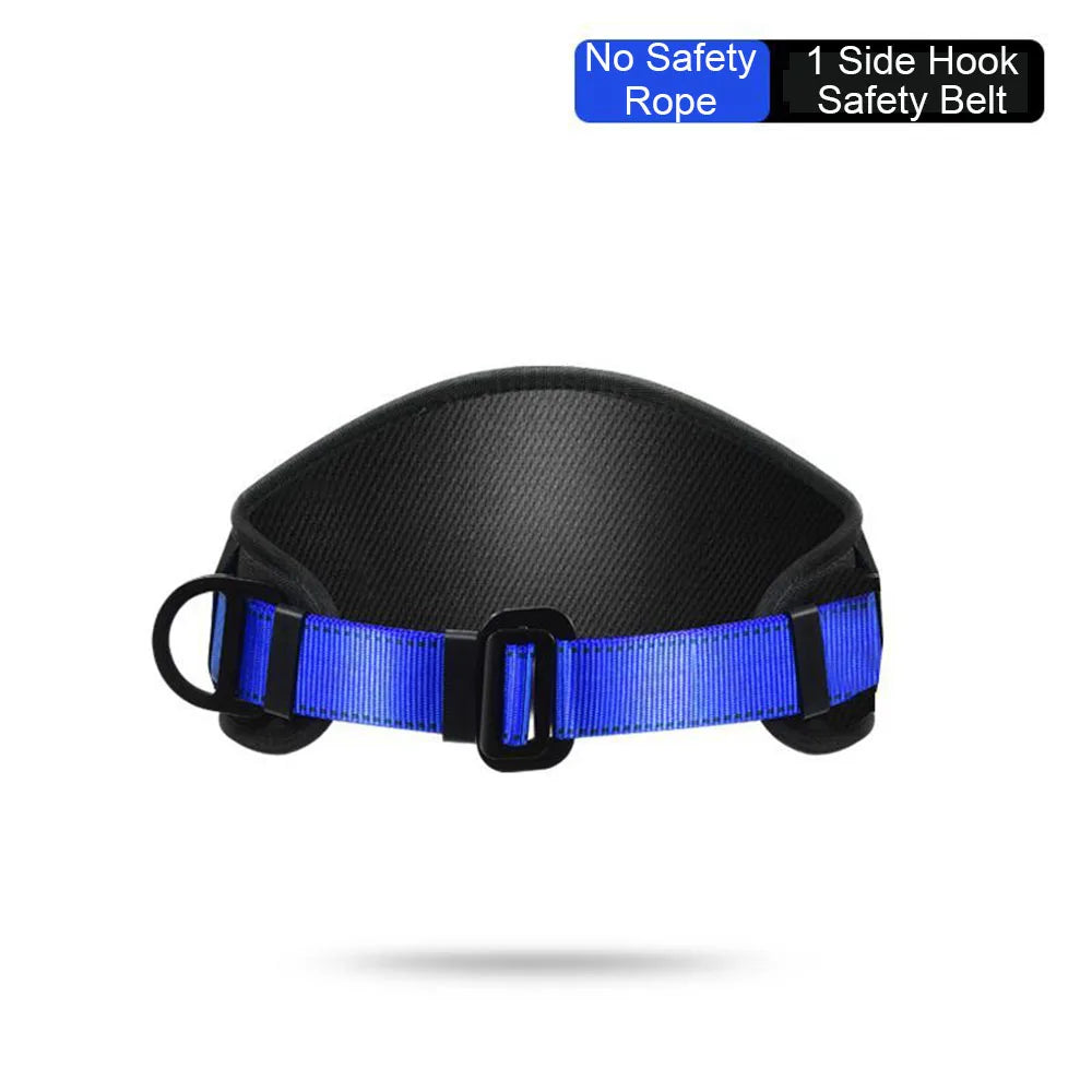 High-altitude Work Safety Belt Single Waist Work Harness Safety Rope Outdoor Climbing Training Electrician Protective Equipment
