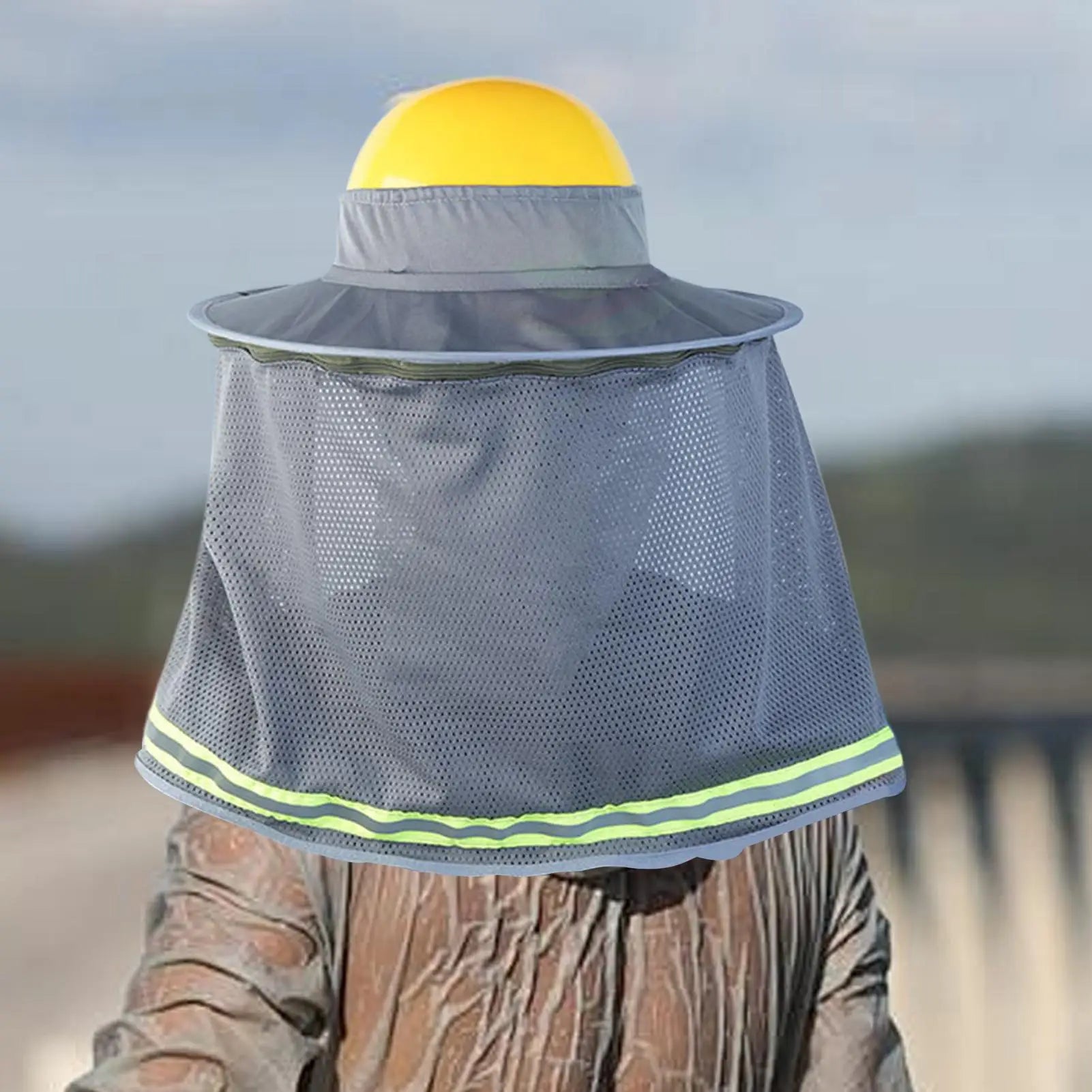 Hardhat Sun Shade Hard Hat Sunshade Construction Sun Protection Breathable Cooling Safety Helmets Accessories