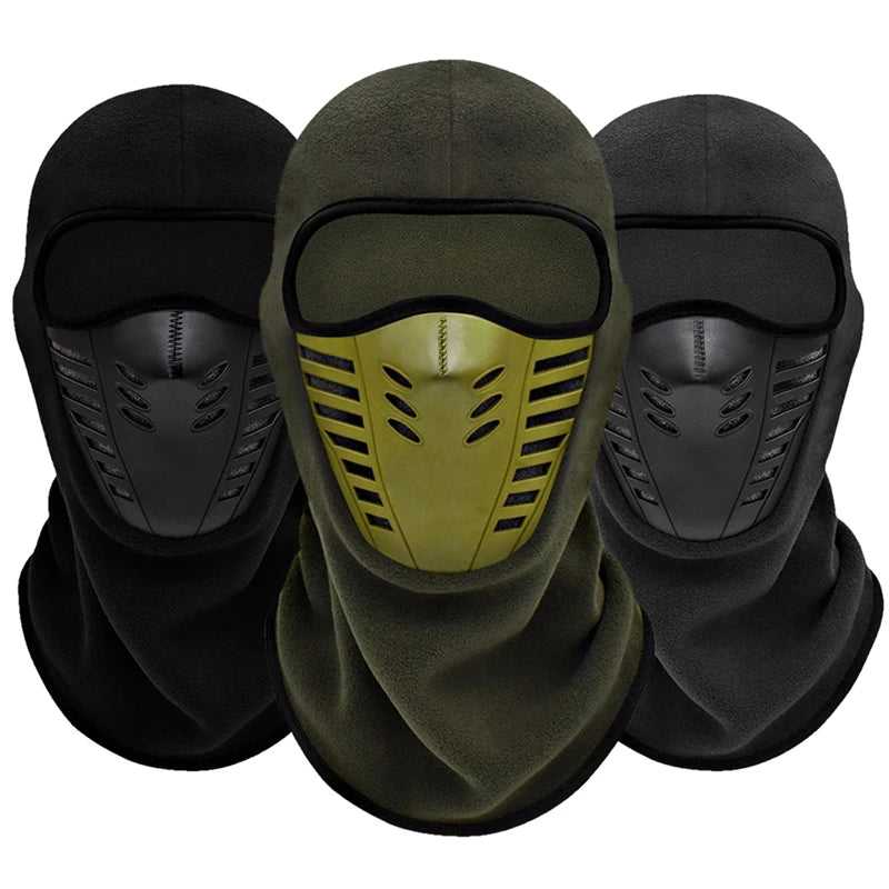 Balaclava Motobike Biker Winter Windproof Ski Mask Outdoor Cycling Mask Fleece Thermal Face Mask Men Women Warm Motocycle Riding