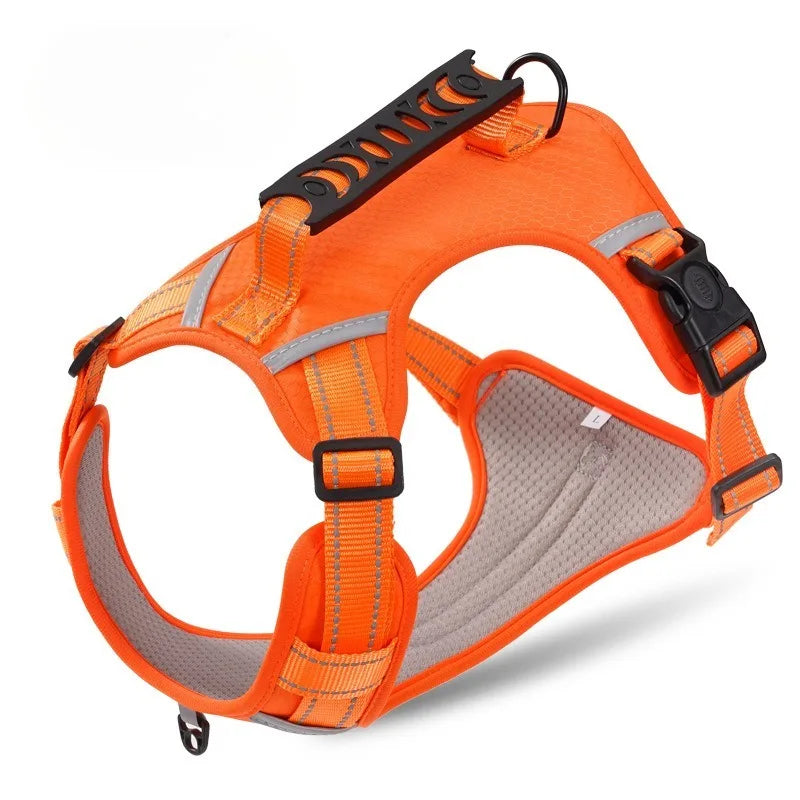 Pet Harnesses Leash Small Medium and Large Dog Vest Type Reflective Explosion-proof Harness