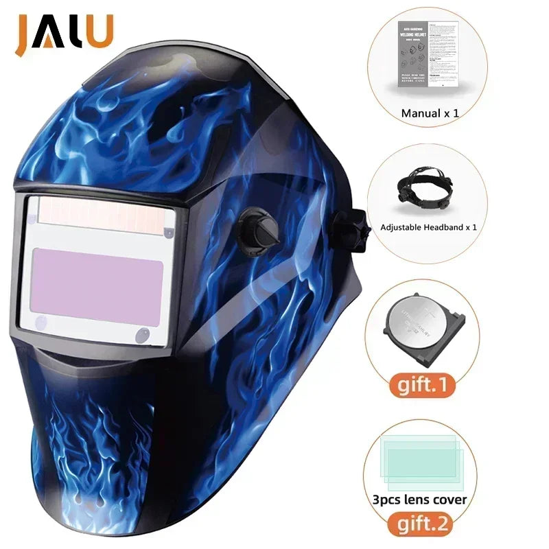 1112 Helmet Welding Mask Professional Auto Darkening Welding Helmet for MMA MIG Arc Welding Machine Welder Automatic Darken