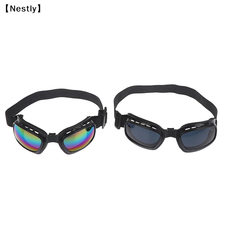 Safety Goggles Motorcycle Glasses Folding Glasses Anti Fog Windproof Sandproof Ski Goggles Off Road Racing Cycling Eyewear〔Nest〕