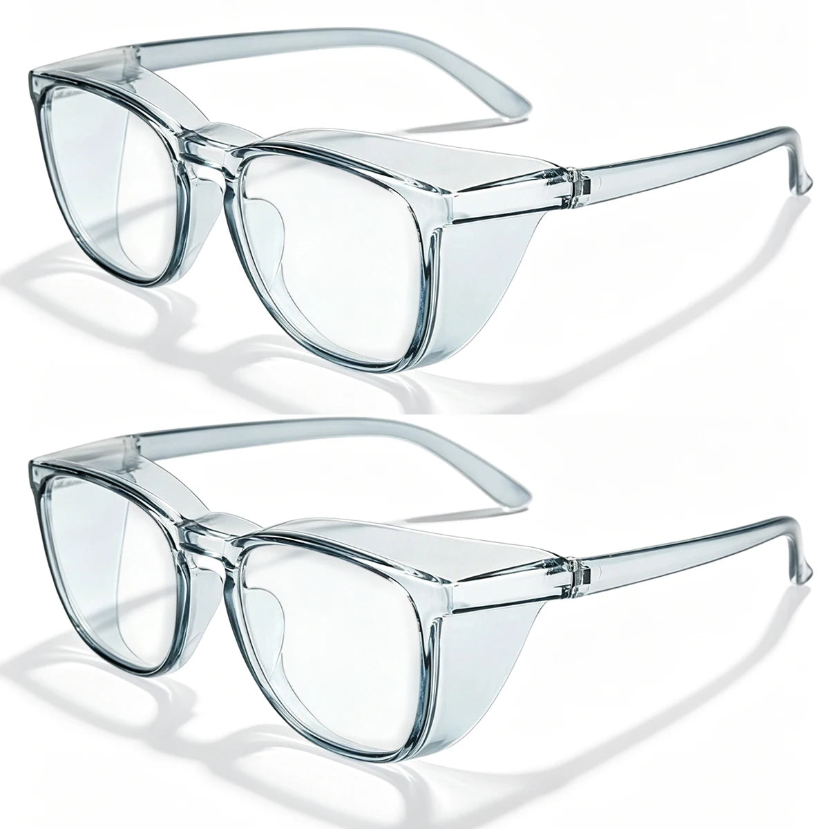 Stylish Safety Glasses Goggles, ANSI Z87+ Anti Fog Safety Goggles Blue Light Blocking Protective Eyewear for Nurses HM9