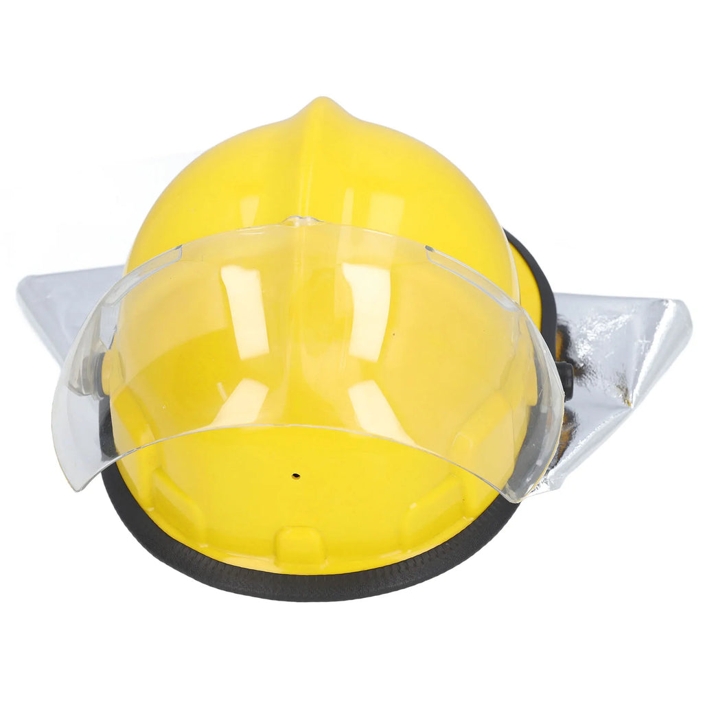 Helmet Electrical Insulation Firefighter Safety Helmet Adjustable Heat Resistant with Face  for Construction