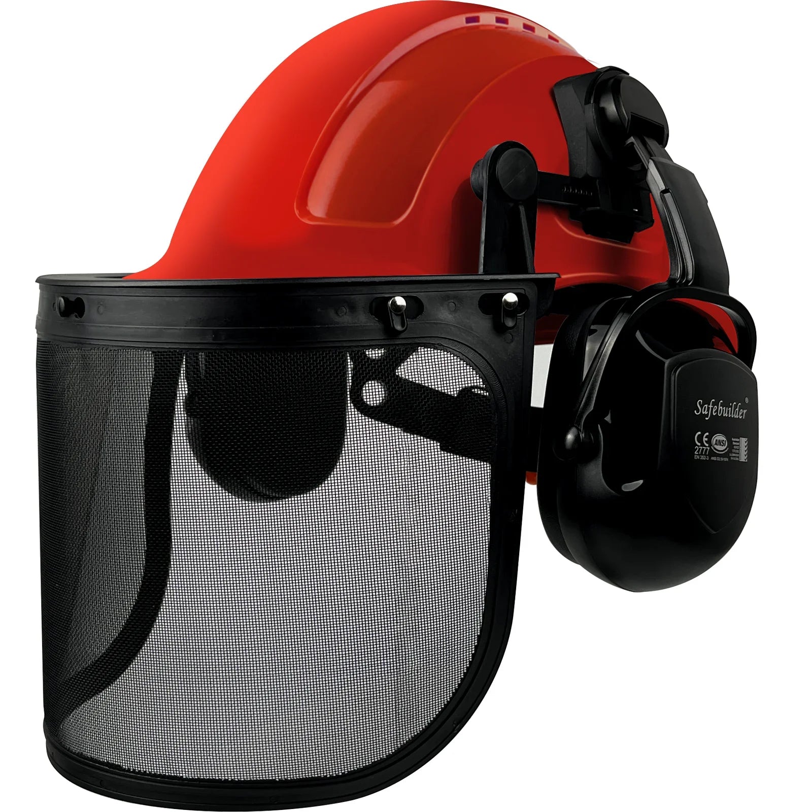 3 in 1 Industrial Forestry Safety Helmet Earmuffs Chainsaw Arborist Logging Hard Hat Goggles CE Construction Working Hard Cap