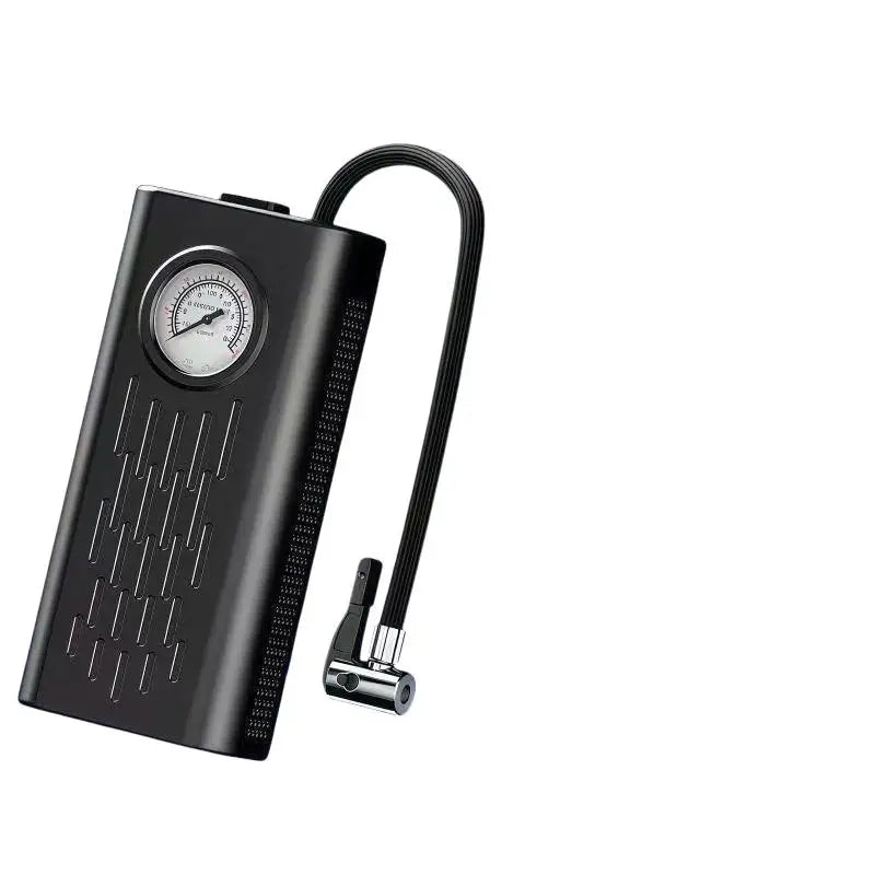 Tire Inflator Portable Air Compressor With Pointer Pressure Gauge Cordless Tire Inflator Air Pump For Car Tires