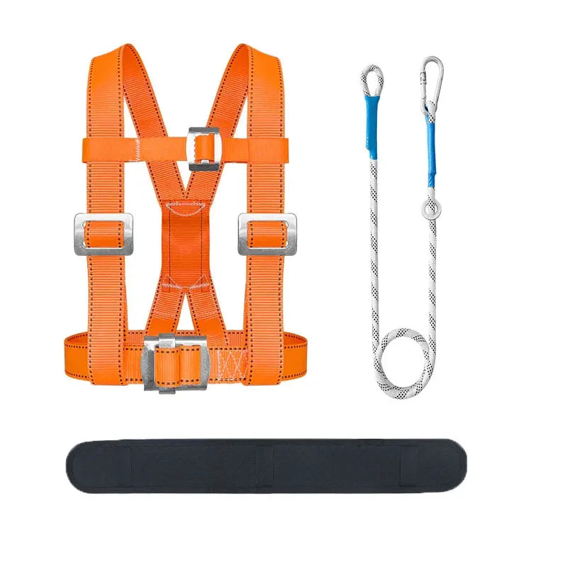Cleaning Security Protection Tools Outdoor Safety Belt Set Outdoor Climbing Safety Harness Adjustable Safety Belt Aerial Work