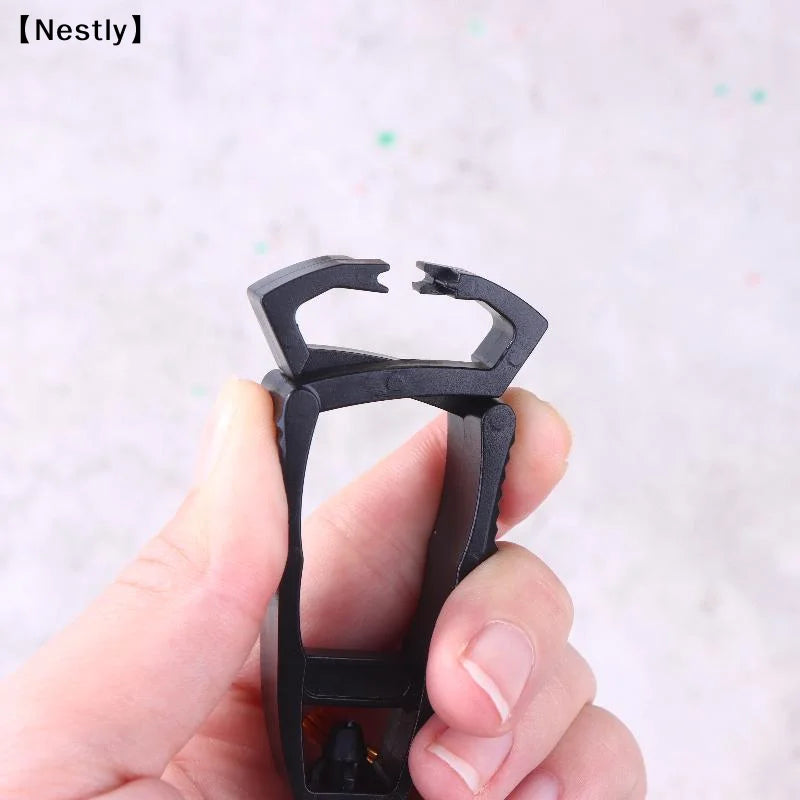 1Pc Outdoor Glove Clip Multi-purpose Anti-drop Hook Work Gloves Holder Clip Keys Safety Clamp Camping Tools〔Nest〕