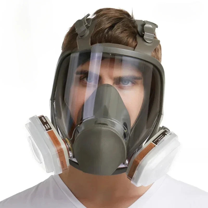Full Face 6800 Gas Mask Spray Protective Mask Industrial Gas Mask Respirator New Type Gas Mask Formaldehyde Protection