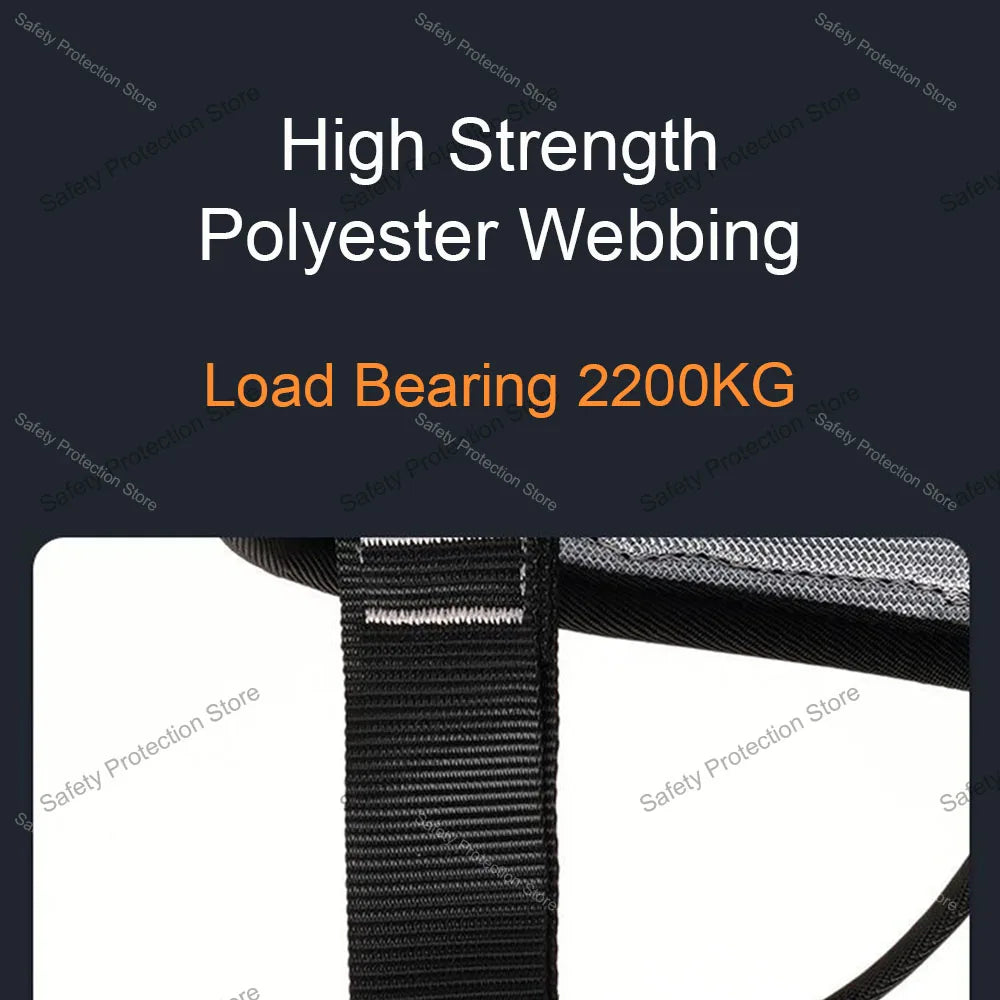 Full Body Outdoor Climbing Safety Harness Aerial Work Construction Safety Belt Rock Mountaineering Protection Survival Equipment