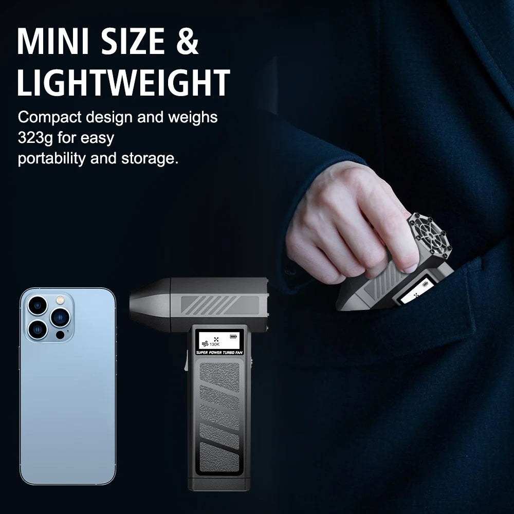 Digital Air Pump With LED Light Wireless Tire Inflator Air Compressor Portable Tire Pressure Gauge LCD Display 150PSI 120W
