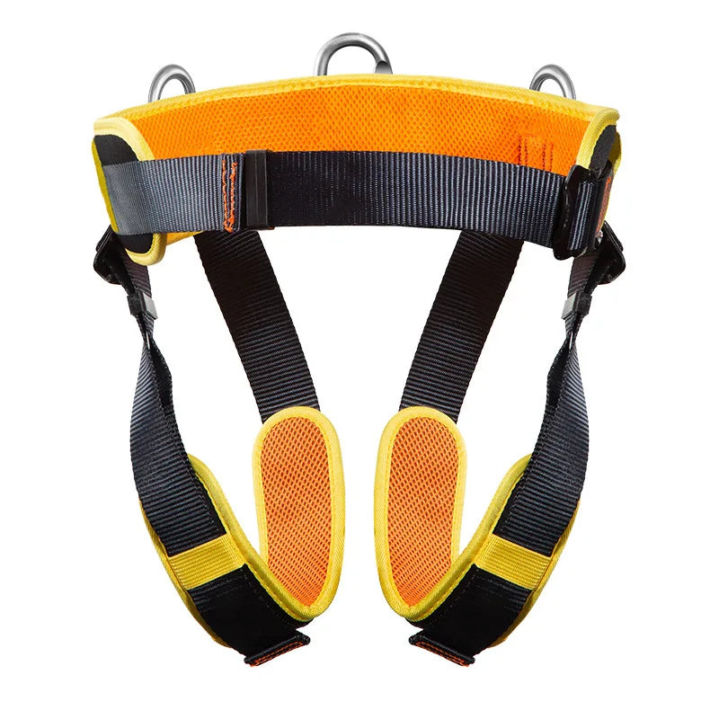 Outdoor Cave Exploration Safety Belt Fast Descent Rock Climbing Harness Ultra-light Simple Half-body Harness