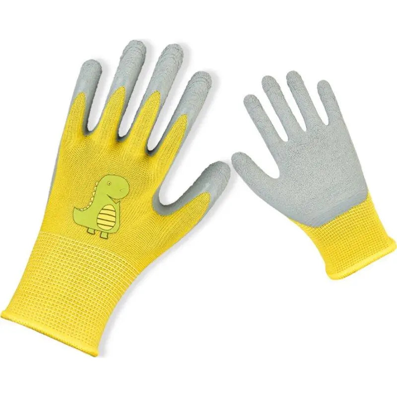 Kids Durable Waterproof Garden Work Gloves Non-Slip Children Safety Yard Work Gloves Portable Garden Supplies Gardening Gloves