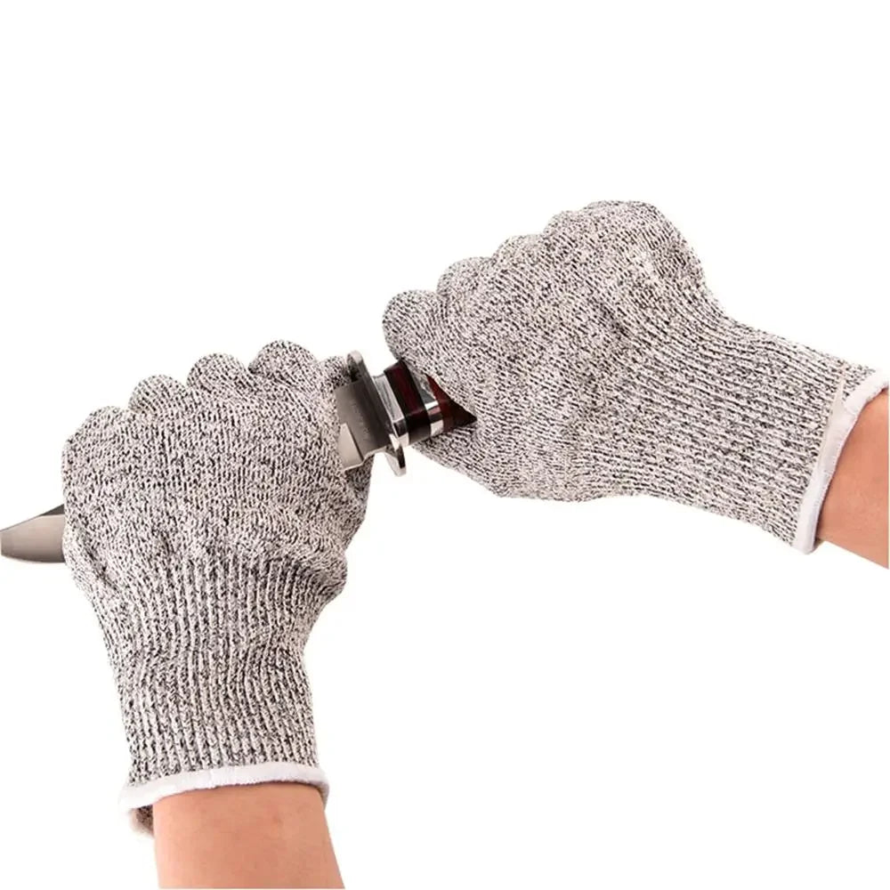 Anti-cut Gloves Working Safety Glove Self Defense Man Cut Proof Kitchen Butcher Cut Heat Stab Resistant Fire Hand Gloves Durable