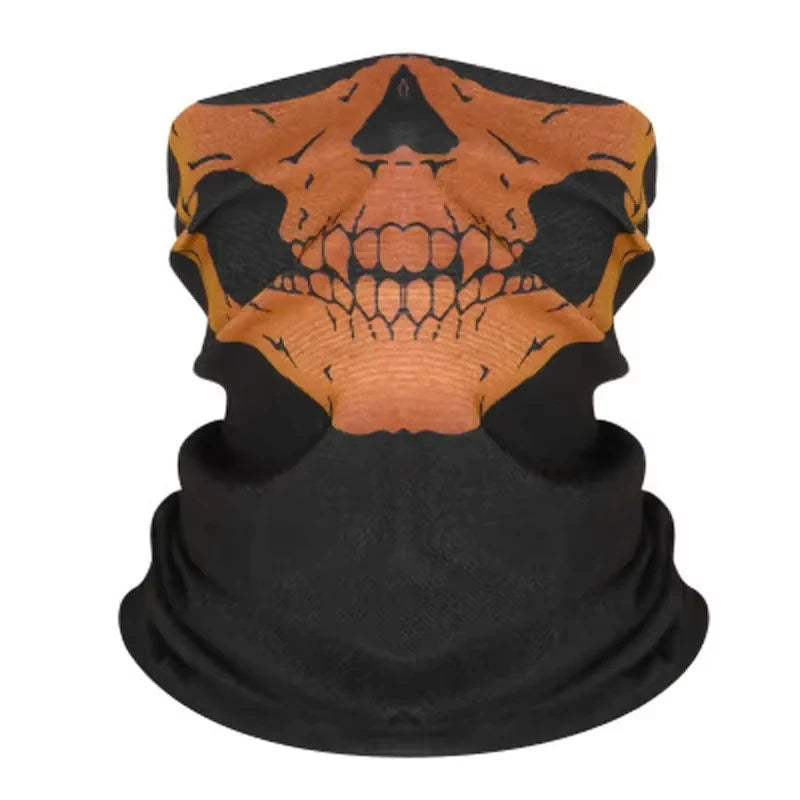 Bicycle Helmet Hood Bandana Scarf Breathable Windproof Skull Men Balaclava Ski Mask Cycling Caps Snowboard Face Cover Motorcycle