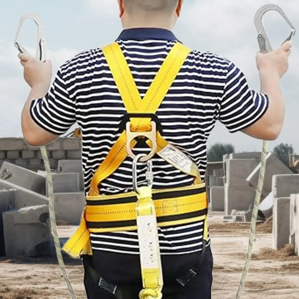 5-point High Altitude Work Safety Harness Anti-Fall Safety Belt Full-Body Safety Belt Tree Climbing Mountaineering Safety Belt