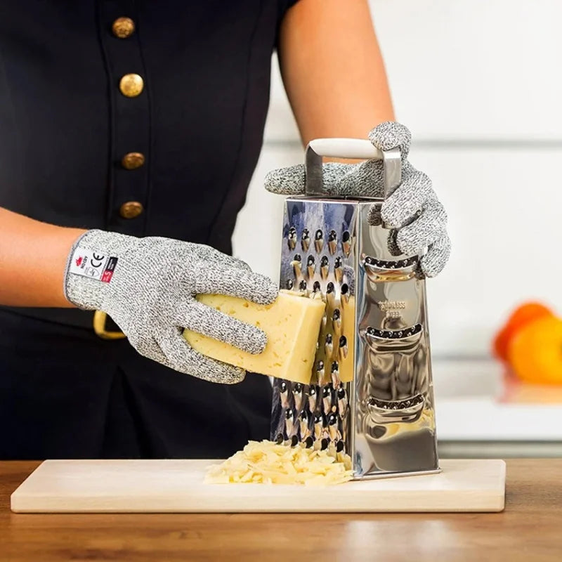 Level 5 Safety Anti Cut Gloves High-strength Industry Kitchen Gardening Anti-Scratch Anti-cut Glass Cutting Worker Gloves