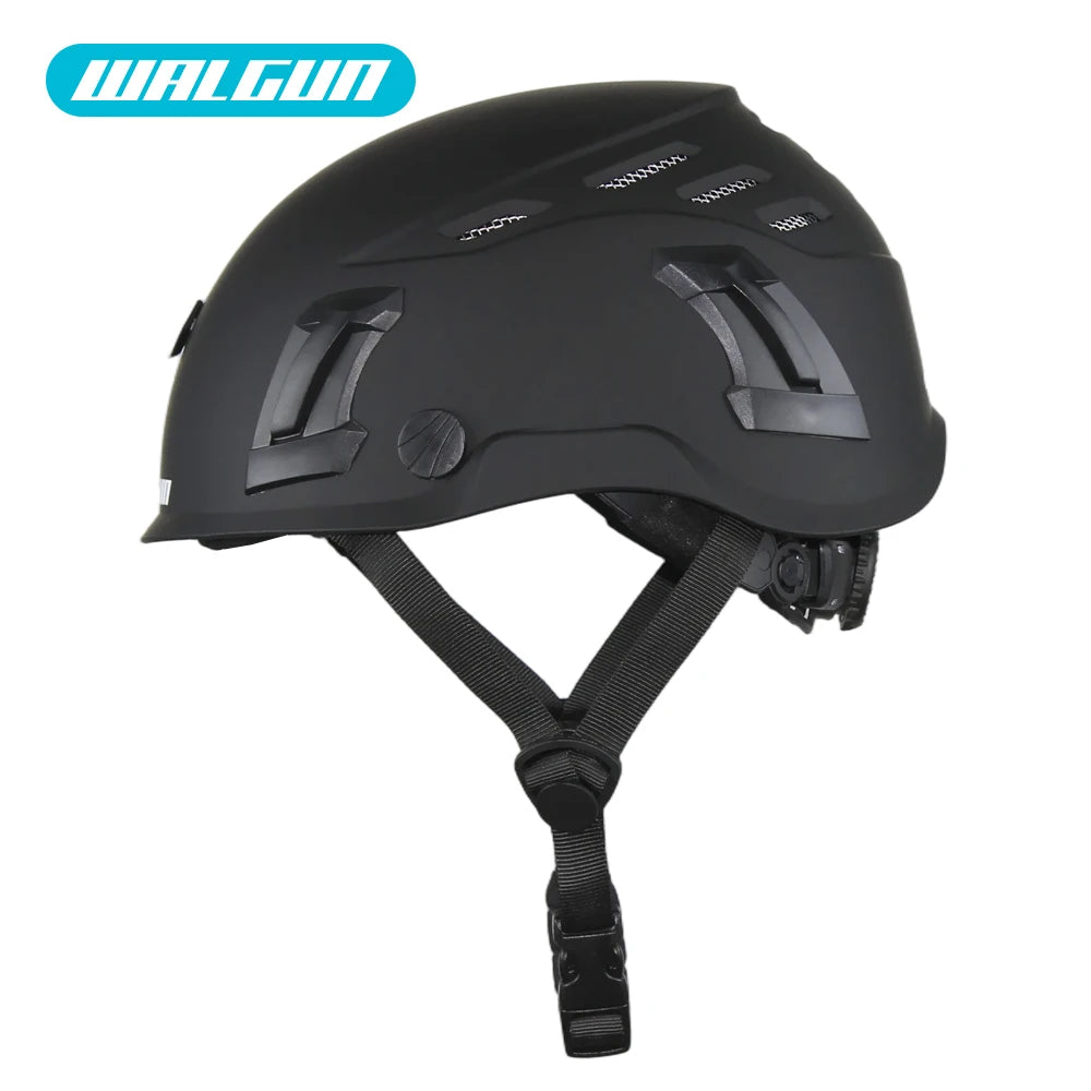 WALGUN ANSI Industrial Work Head Protection Rescue CR08Construction Safety Helmet With Goggles Visor High Quality ABS