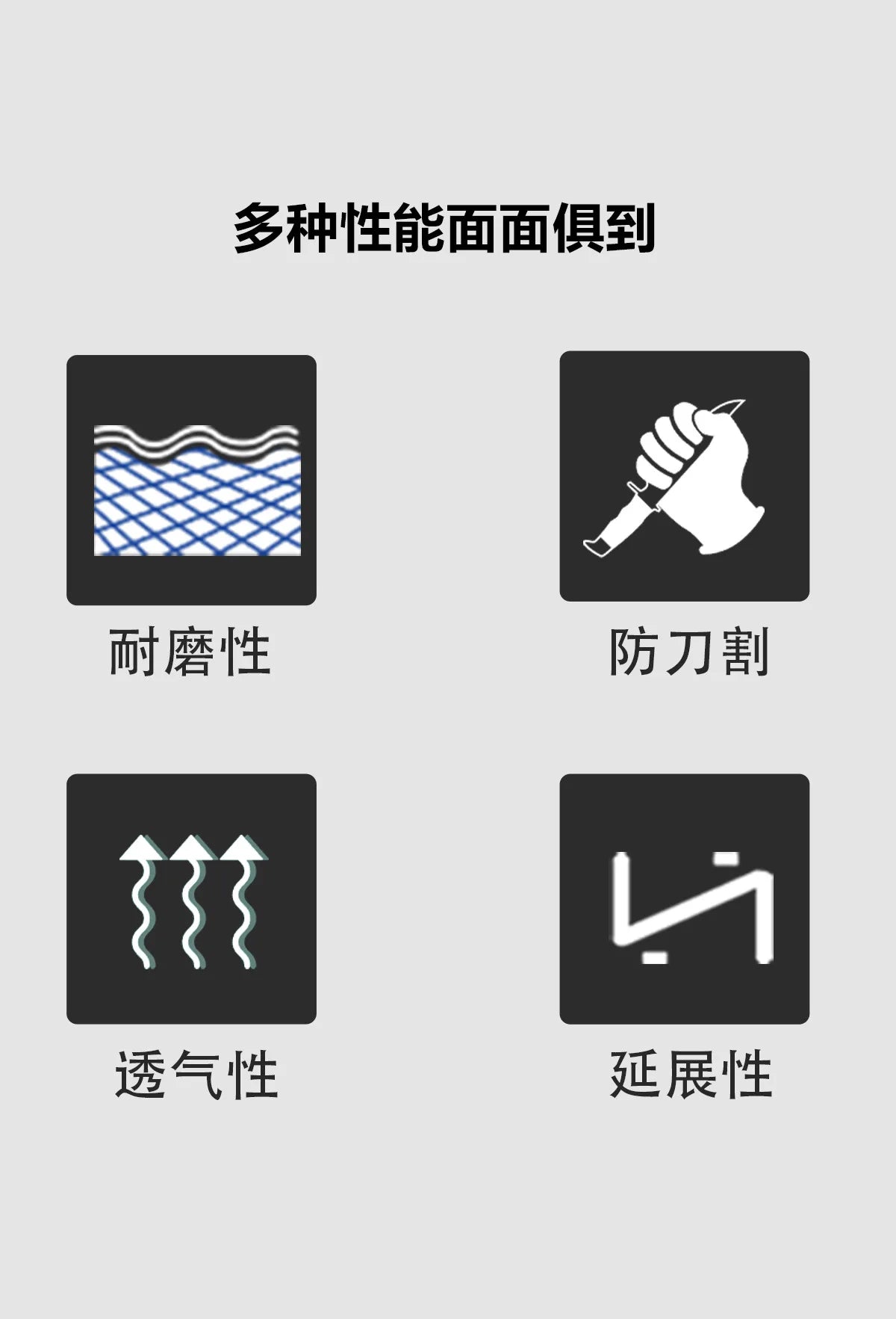 A6 Cut Resistant Gloves Steel Wire Anti-Cut Puncture Proof Anti-Slip Breathable Work Safety Gloves for Construction