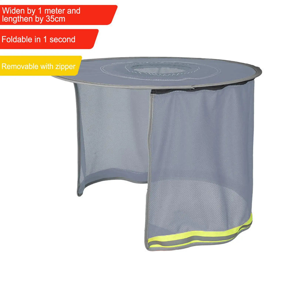 Hardhat Sun Shade Hard Hat Sunshade Construction Sun Protection Breathable Cooling Safety Helmets Accessories