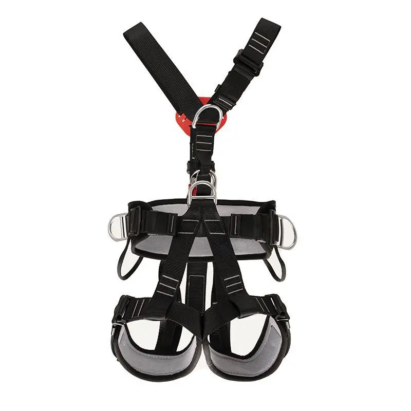 High Altitude Work Safety Harness 5-Point Full Body Safety Belt Outdoor Climbing Mountaineering Construction Rescue Equipment