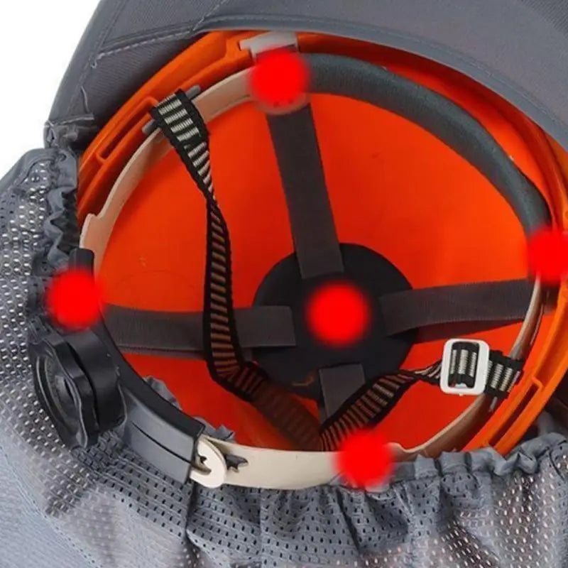 Summer Sun Shade Safety Hard Hat Neck Shield Helmets Reflective Hat Brim Reflective Cap Cover For Construction Workers