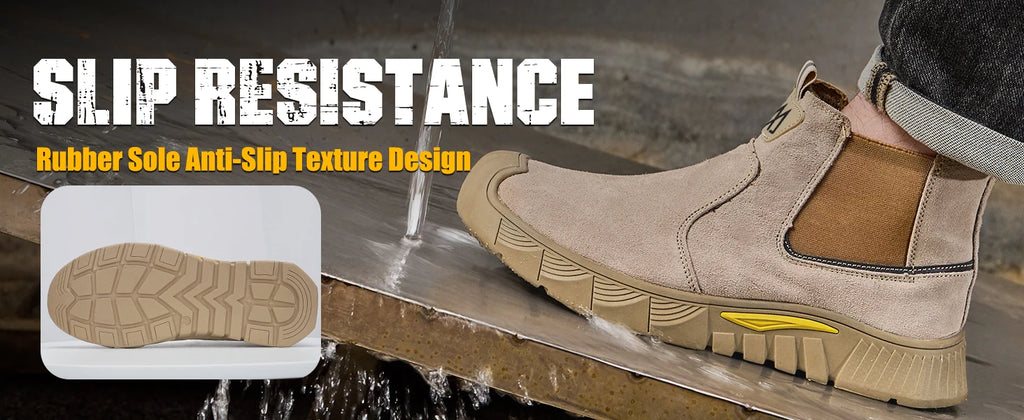 Steel Toe Safety Shoes for Men Women Slip Resistant Work Shoes Sneaker Outdoor Protective Work Shoes Outdoor Security Boots Men