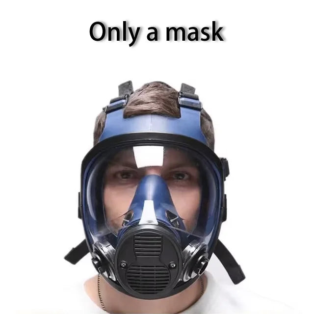 Reusable A8 Full Face Respirator Mask with 3# Filter - Ideal for Painting, Graffiti & Industrial Work