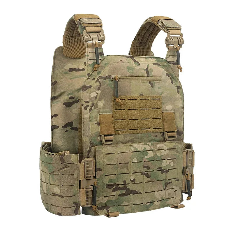 Quick disassembly multi-functional vest, outdoor training suit, CS protective suit, wilderness hunting safety vest