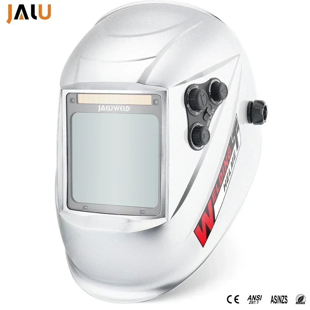 Welding Helmet Automatic Dimming Welding Mask Large View True Color Auto Darkening Welding Facemask for Arc mask weld goggles