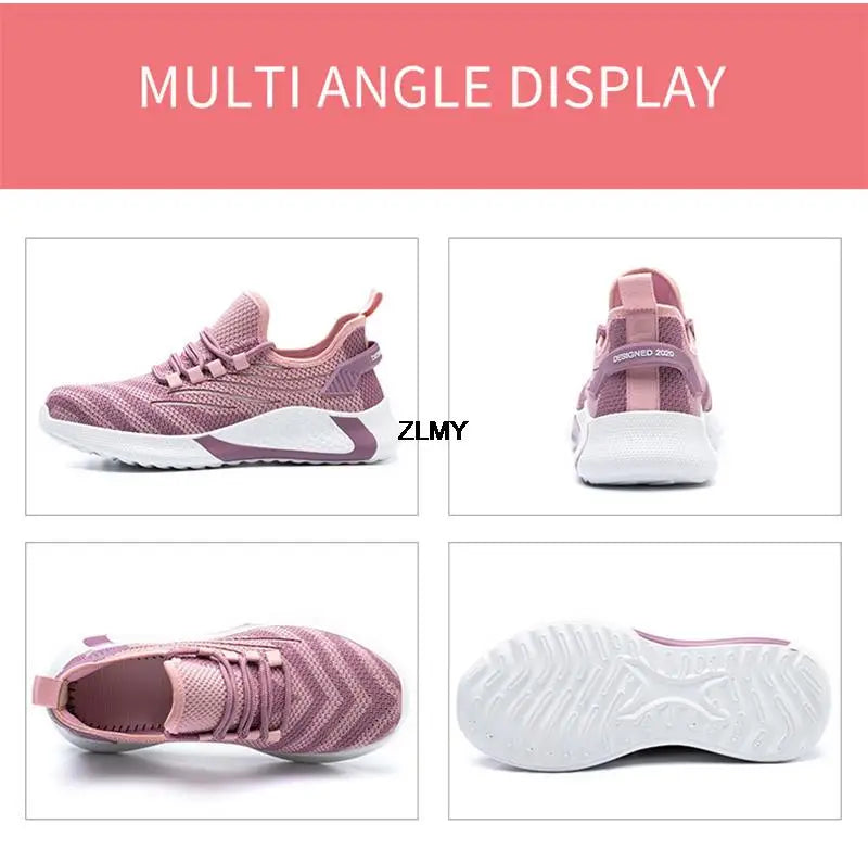 Women Safety Shoes New Steel Toe Work Safety Boots Breathable Working Sneaker Lightweight Sport Work Shoes Woman Boot Industrial
