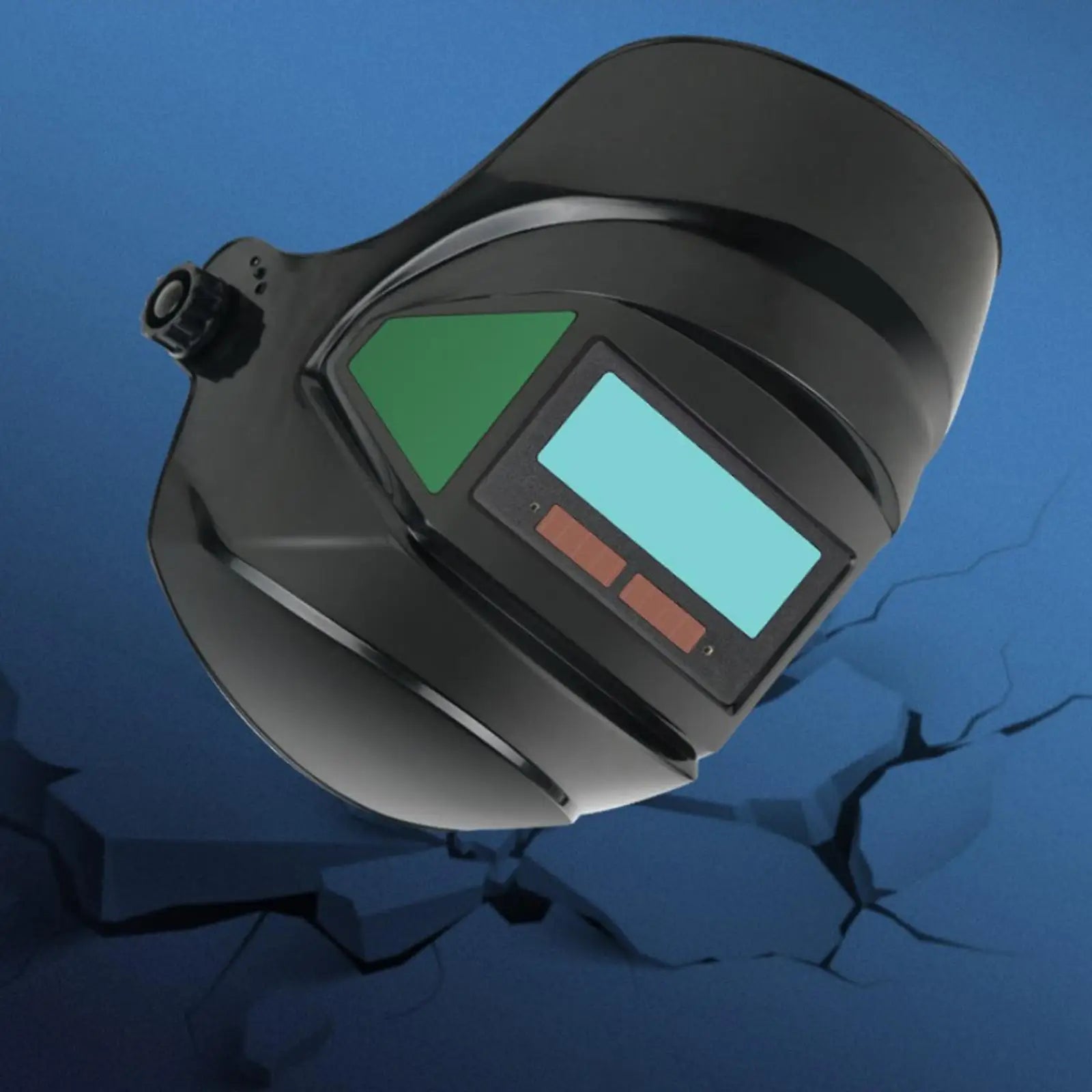 Welding Helmet Solar Powered Auto Darkening Hood With Adjustable Shade for MIG MMA Welder Mask