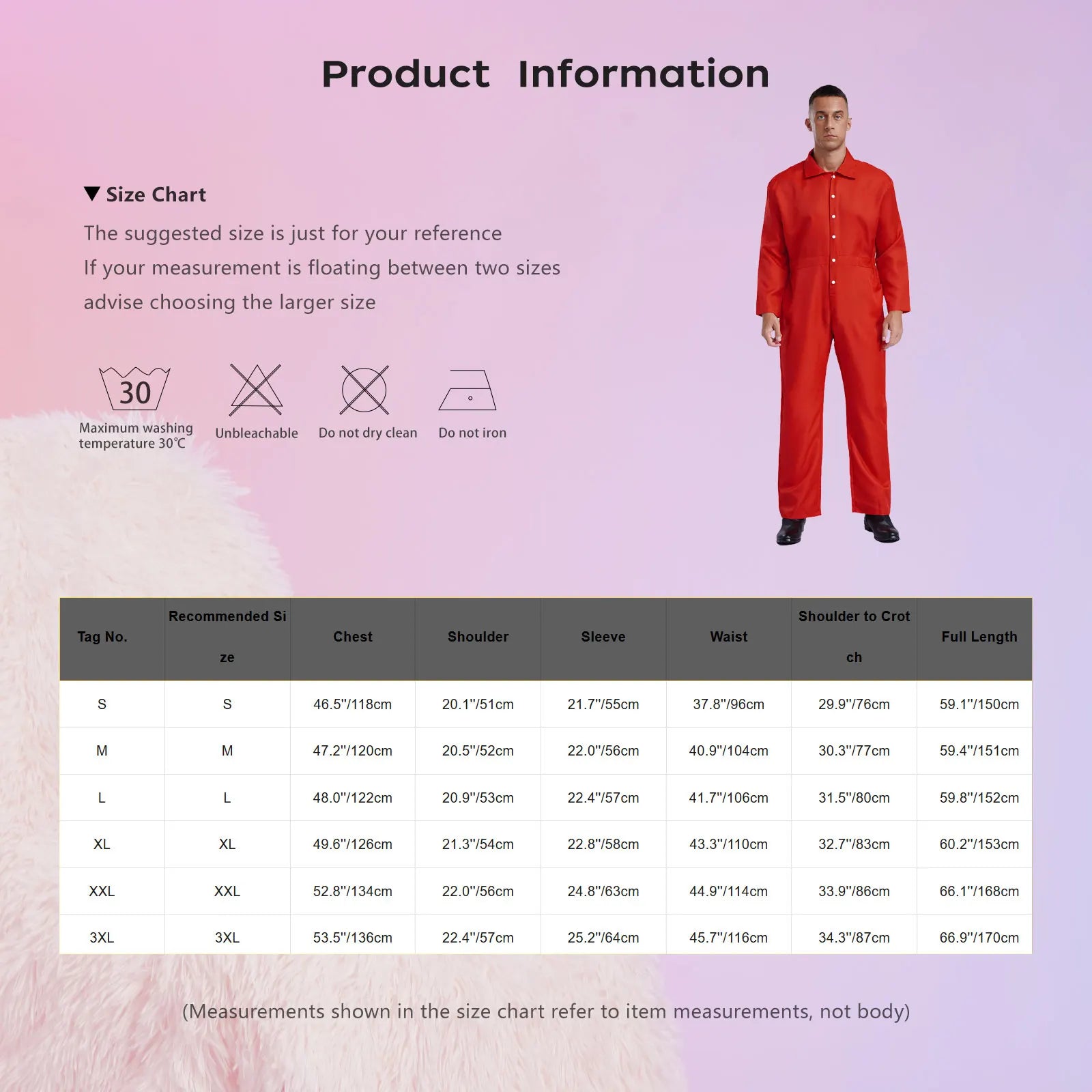 Mens Wear Button-up Work Coveralls Jumpsuit Resistant Overalls Costume Turn-down Collar Bodysuit Long Sleeve Workshops Uniforms
