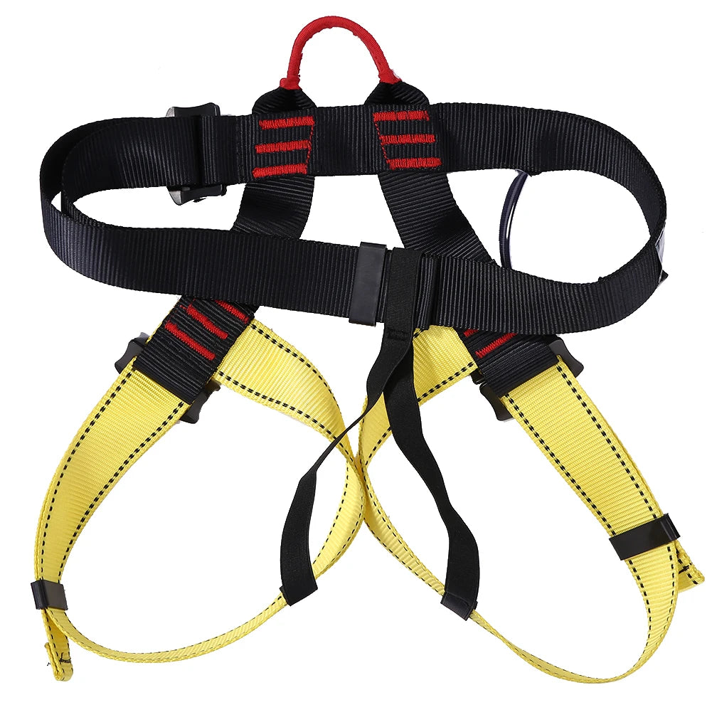 Outdoor Sport Rock Climbing Harness Aerial Survival Waist Half Body Safety Belt