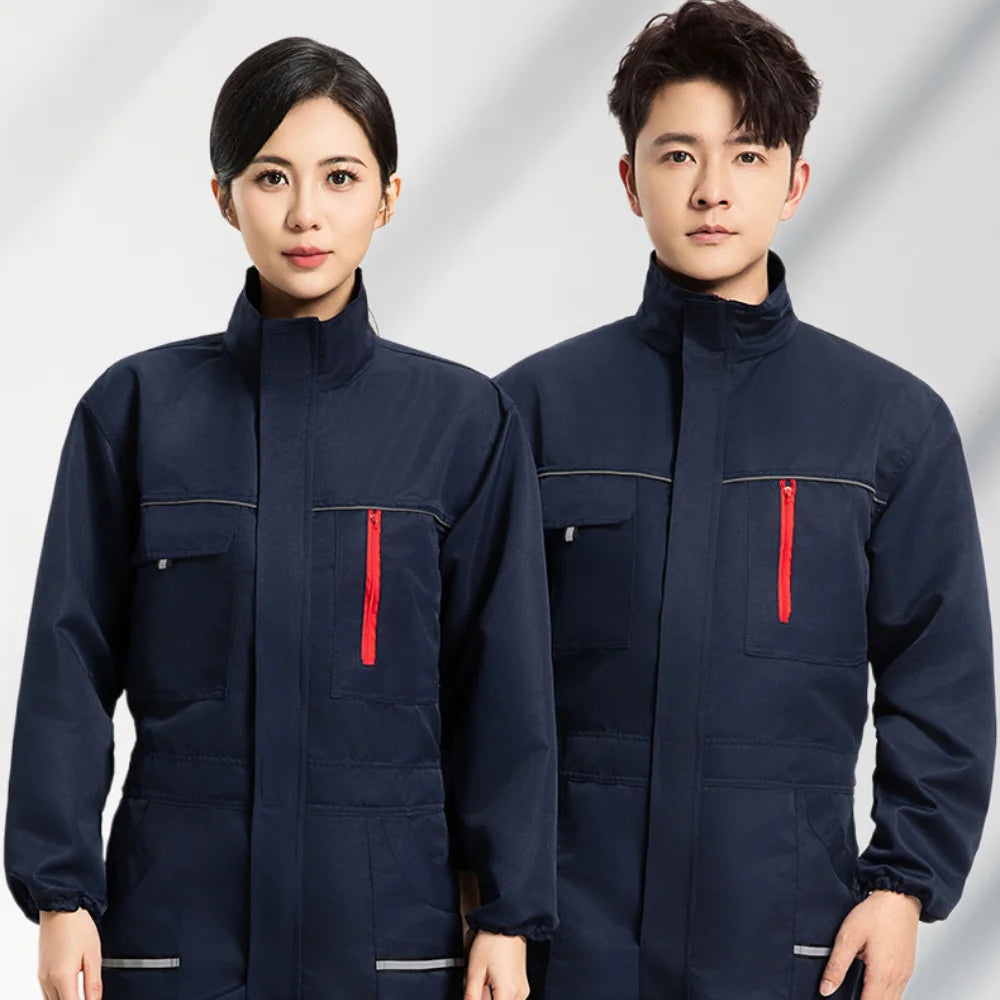 Workwear for car 4S shops, coveralls for painting and auto repair, dust-proof mechanics' coveralls, protective work uniforms