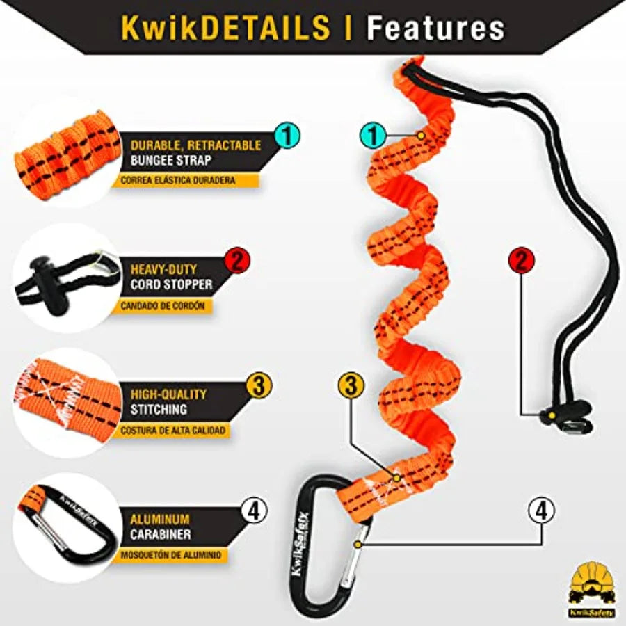 Fall Protection Safety Harness - Construction Roofing Fall Arrest Safety Harnesses - ANSI OSHA Compliant