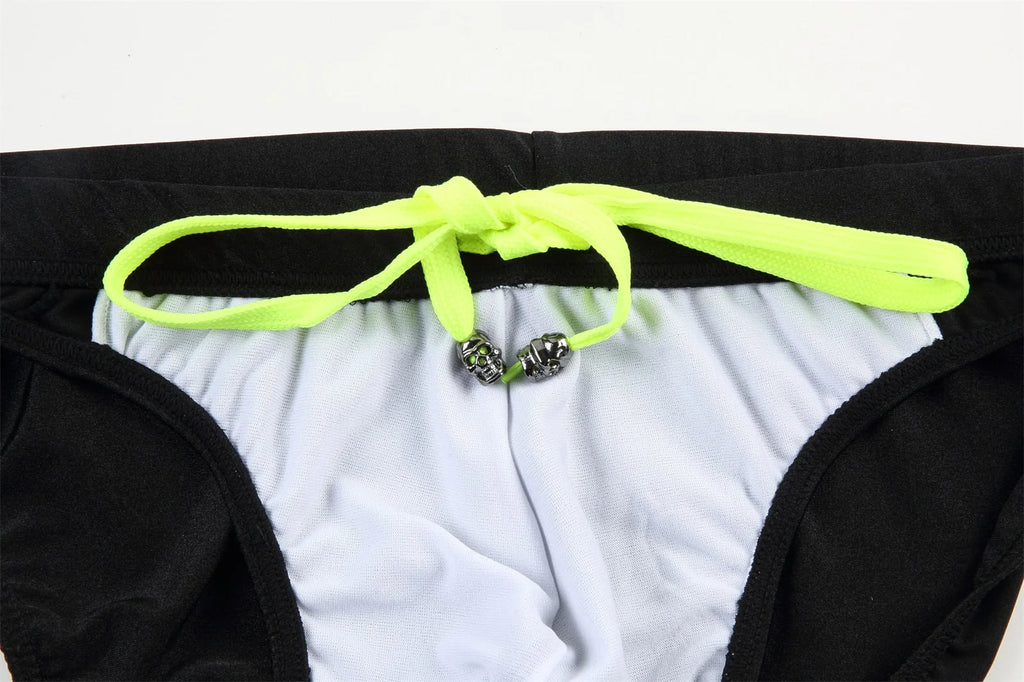 Swimwear Men Swimsuits Quick Dry Swimming Briefs Sexy Male Low Waist Bathing Trunks Beach Bikini Surfing Wear