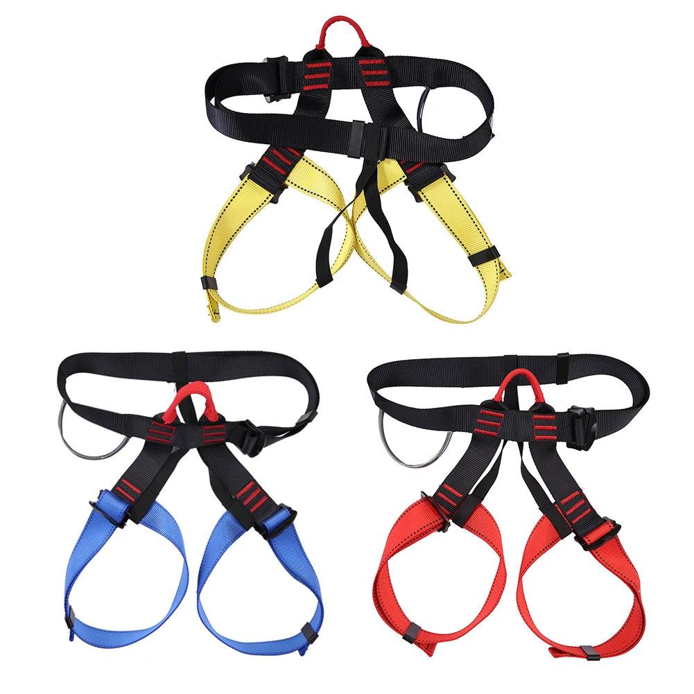 Outdoor Sport Rock Climbing Harness Aerial Survival Waist Half Body Safety Belt