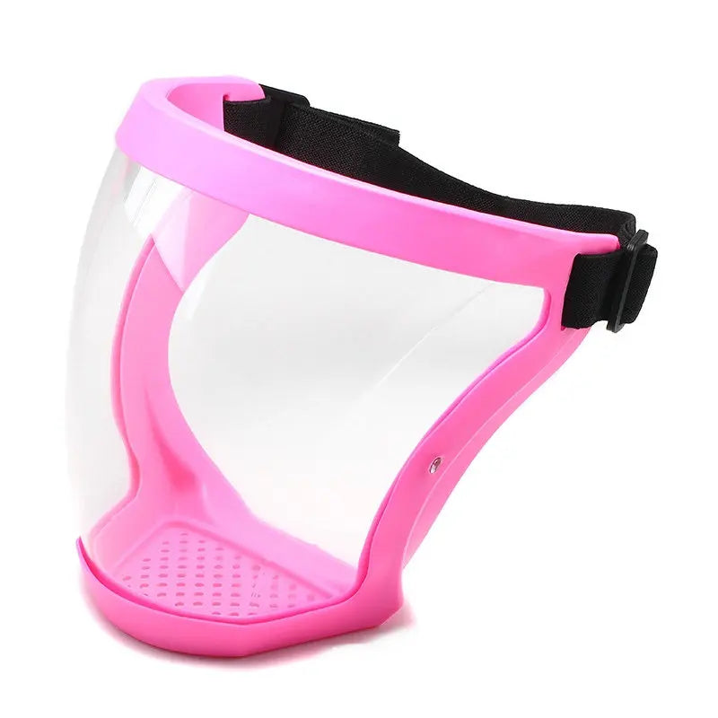 6 Colors Transparent Face Mask Full Face Shield Safety Glasses Eye Protection Windproof Dustproof Anti-splash Kitchen Tool New