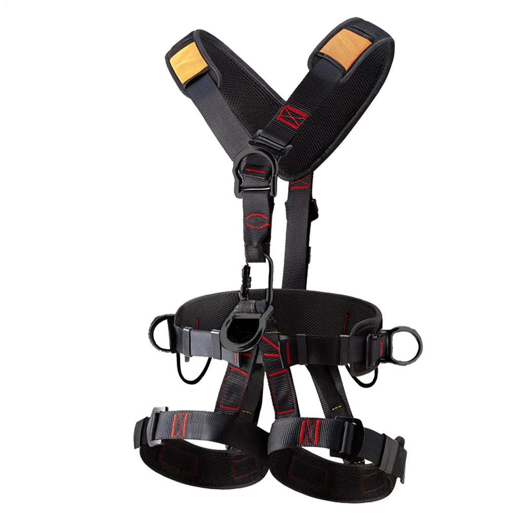 Climbing Harness Adjustable Fall Protection Harness Detachable Fall Harness For Men Tree Climbing Gear Safety Hunting