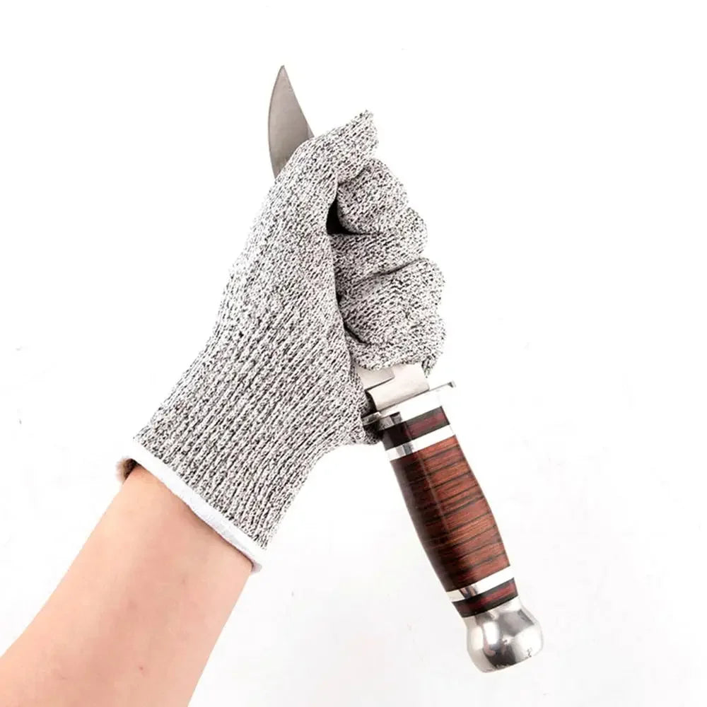 Anti-cut Gloves Working Safety Glove Self Defense Man Cut Proof Kitchen Butcher Cut Heat Stab Resistant Fire Hand Gloves Durable