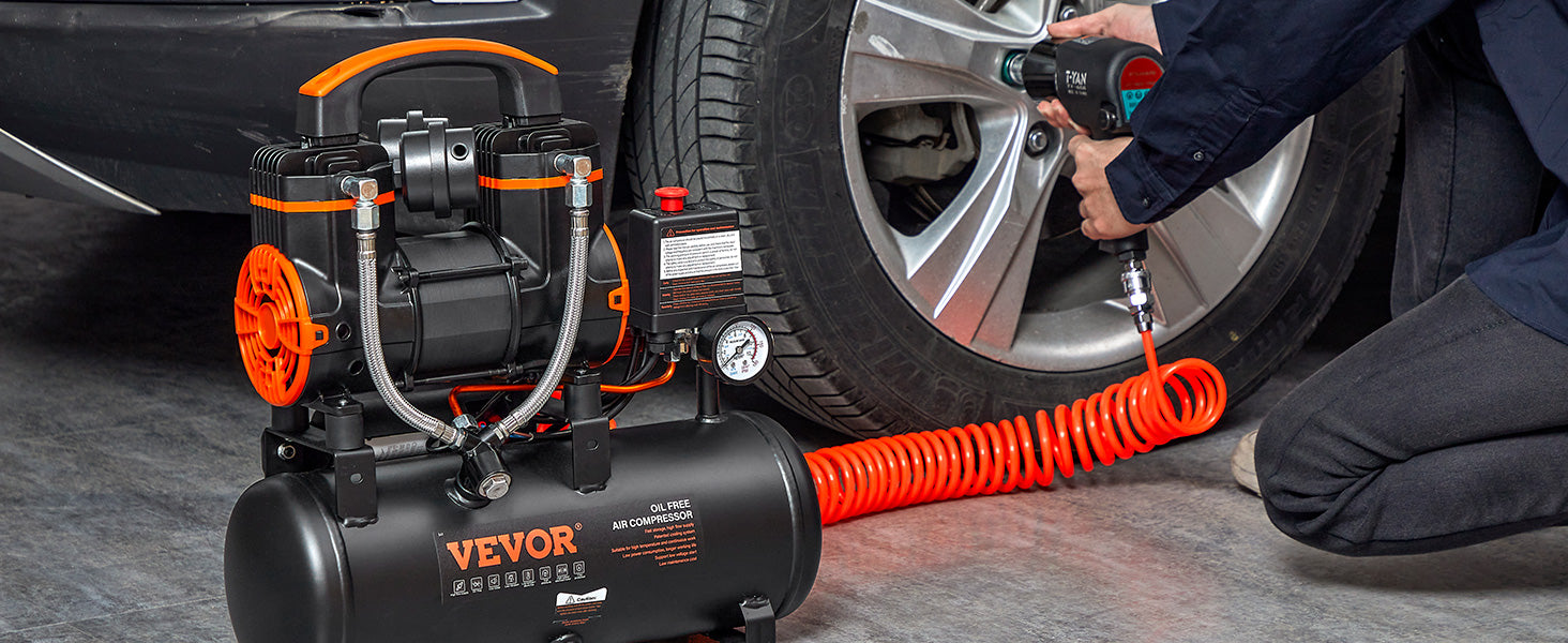 Venor Silent Air Compressor - Quiet, Oil-Free & Portable
