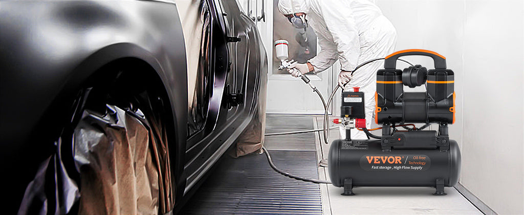 Venor Silent Air Compressor - Quiet, Oil-Free & Portable